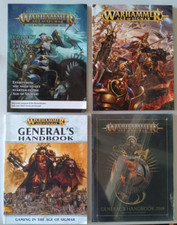 Lot 8 Warhammer Age of Sigmar Manuals/Books - Fantasy