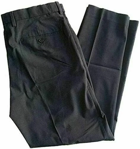 KIRKLAND SIGNATURE MEN'S NON-IRON COMFORT PANTS ( BLACK PIN DOT 33W x 34L)NWT - Image 3 of 3