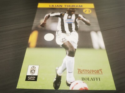 Lilian Thuram Unsigned Juventus Club autograph card | eBay