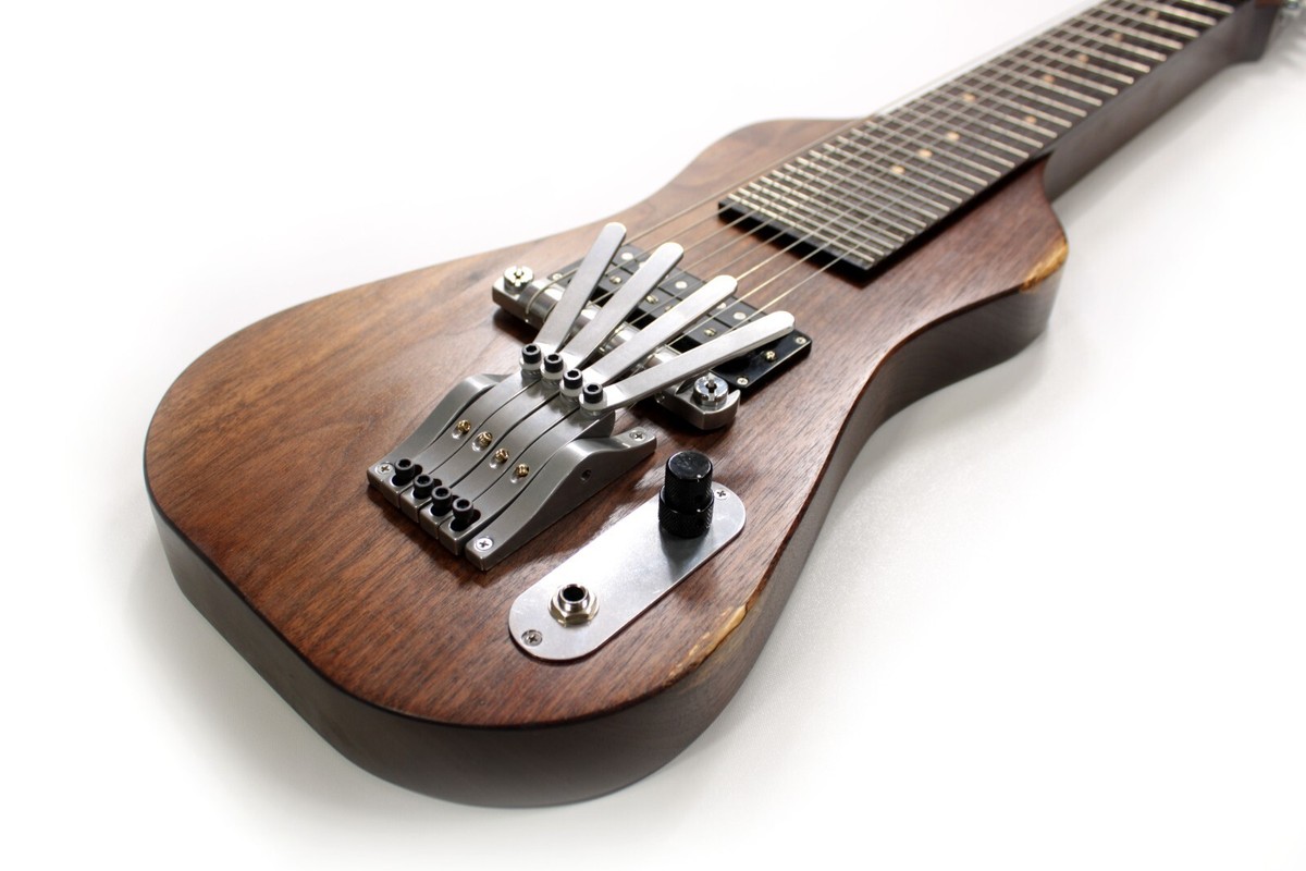 ギター Peter Peters Classic 8 string palm lever lap steel guitar (pedal