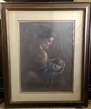 Irene Spencer Signed Limited Edition Lithograph "Miracle" Framed Art w/ COA 1977
