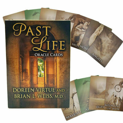 Buy 44Pcs Past Life Oracle Tarot Cards By Doreen Virtue Full Card Deck Magic Tool