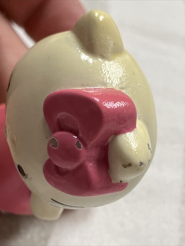Statuetta HELLO KITTY Rosa Bianco 2 Resine 2014 - Foto 5 di 5