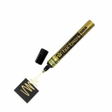 41501 Sakura Pen-Touch Paint Marker, Medium 2.0mm, Metallic Gold, Box of 12