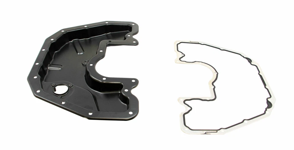 Conjunto de bandeja e junta de óleo inferior do motor para 02-10 BMW 545i 550i 645Ci 650i 745Li 760i - Imagem 2 de 4