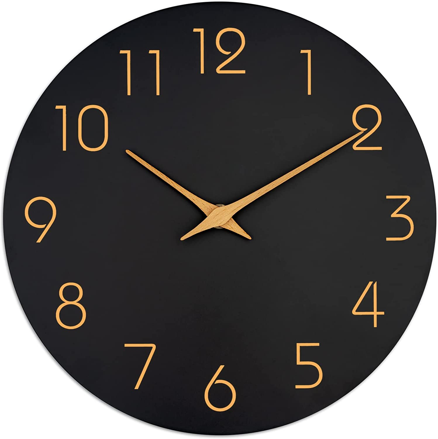 Black Wall Clock Image & Photo (Free Trial)