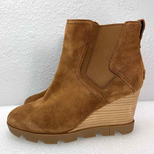 SOREL Joan Uptown Wedge Chelsea Booties - Women's 9 - Picture 4 of 11
