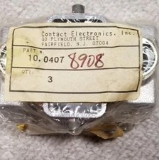 Contact Electronics Inc. 10.0407 Hood Top Entry Lot of 3