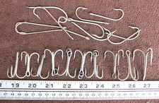 Lot of 20 Hooks: Mixed Style/Size: 10 Treble ...
