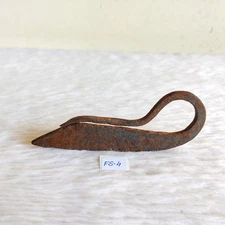 19c Vintage Original Tribal Steel Fire Striker Decorative Chakmak Flint Rare FS4