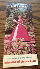 1958 AZALEA WEEK IN NORFOLK VIRGINIA TRAVEL B...