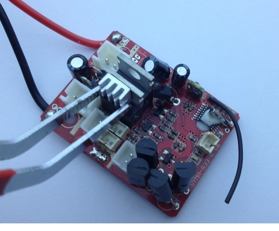 RC Helicopter PCB Circuit Board Heat Sink Upgrade - Modification - Image 3 of 3