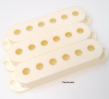 True Custom Shop  Parchment 52mm Pickup Covers for Fender Stratocaster