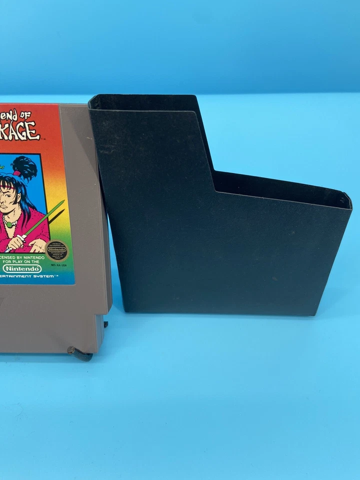 The Legend of Kage (5-Screw) 1987 NES Nintendo Game + Dust Sleeve Tested Working - Image 4 of 4