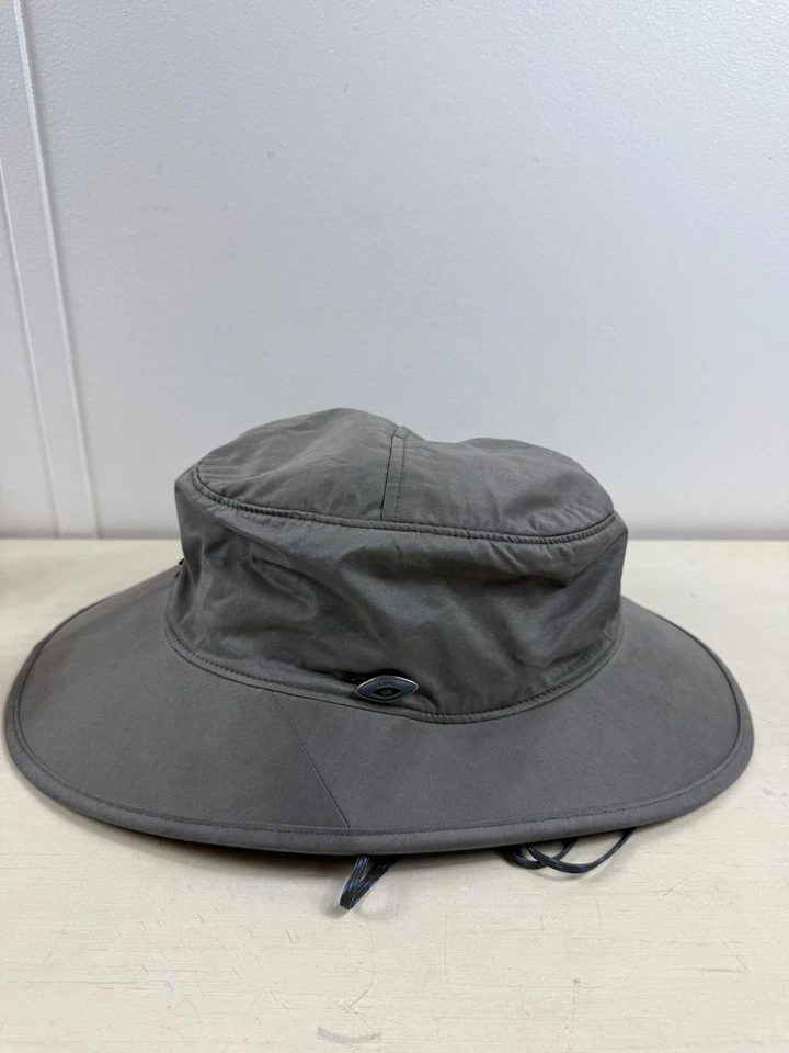 Sombrero Kuhl Safari Ajustado Para Hombres L/XL Gris Ala Ancha Mentón Correa Senderismo Pesca Sendero Foto 4 de 4