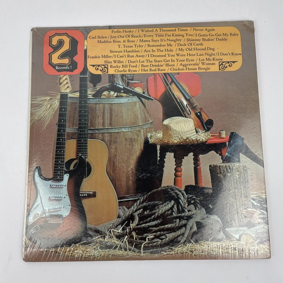 Galaxy Twin Pack Top Country 2 Records LP 2 DP-729 Slim Willet, Rocky Bill Ford - Image 2 of 4
