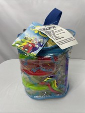 Vintage 1998 Teletubbies Infant Toddler Feeding Set NOS