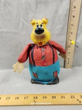 Vintage Smoking Bear Novelty Toy ~ Blows Smoke Rings Made In Japan
