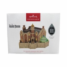 Hallmark Disney The Haunted Mansion Musical Tree Topper - Magic Kingdom Edition