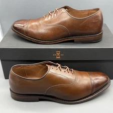 Allen Edmonds Park Avenue Cap-Toe Oxfords Men’s 9 D Dress Shoes Coffee Brown