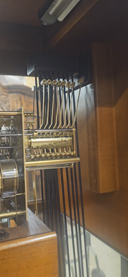 HOWARD MILLER (RICHMOND) 610-796 Golden Oak finish TRIPLE CHIME