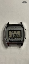 Seiko Men’s digital watch with alarm chronograph, day, date, time, new Battery