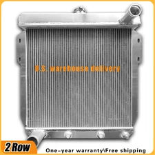 Cooling Radiator fits for 1955-1957 Ford Thunderbird T-Bird TBird 4.8L 5.1L 1956