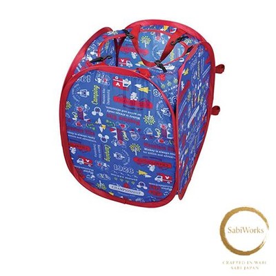 Neu CAPTAIN STAG Pearl Metall Captain Stag Disney Mülleimer Müllbox Pop-up Staub