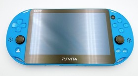 Sony PS Vita PCH-2000 PCH 2000 Console Aqua Blue Complete in Box - Excellent