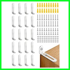 20 Pack Furniture Anchors for Baby Proofing, Anti Tip Safety Kit