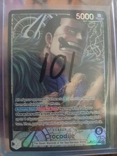 ONE PIECE THE AZURE SEA'S SEVEN CROCODILE ALT ART LEADER OP14-079 ALTERNATE ART