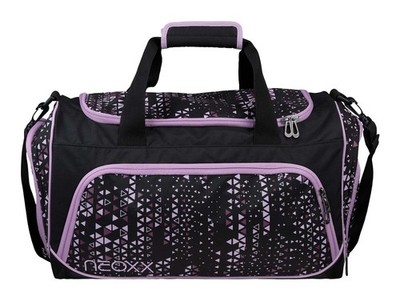 neoxx Move Sports Bag Sporttasche Tasche Purple Crush schwarz flieder Neu