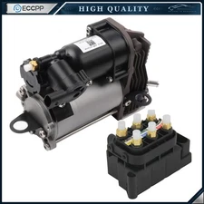2PCS Air Suspension Compressor Pump Valve Block For Mercedes-Benz W251 R350 R500