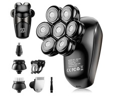 Head Shavers for Bald Men: 5-In-1 Electric Razor - IPX7 Waterproof Shaving Groom