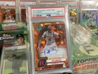ACE BAILEY 2024 BOWMAN U SAPPHIRE #1 PROSPECT AUTO ORANGE /25 PSA 10 POP 4