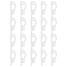  20 Pcs Gutter Light Clips Fairy Hooks Ceiling Heavy Duty Adhesive