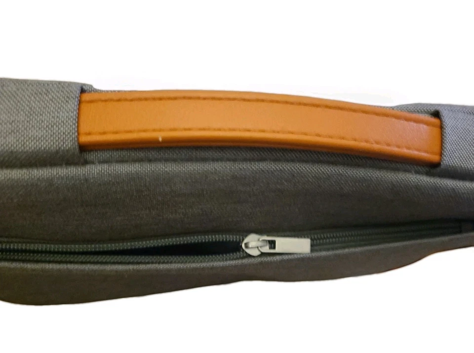 Inateck Gray 13 Inch Tablet Laptop Sleeve Case Pouch Handle. Fits Less Than 13in - Image 3 of 4