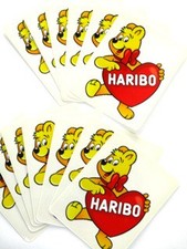 Haribo Gummy Candy Original Mascot Character Sticker Set of 30 Not for Sale Rare