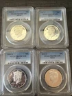 Kennedy Silver Half Dollar PCGS PR-69 DCAM Proof, Lot Of Four, Read Description!