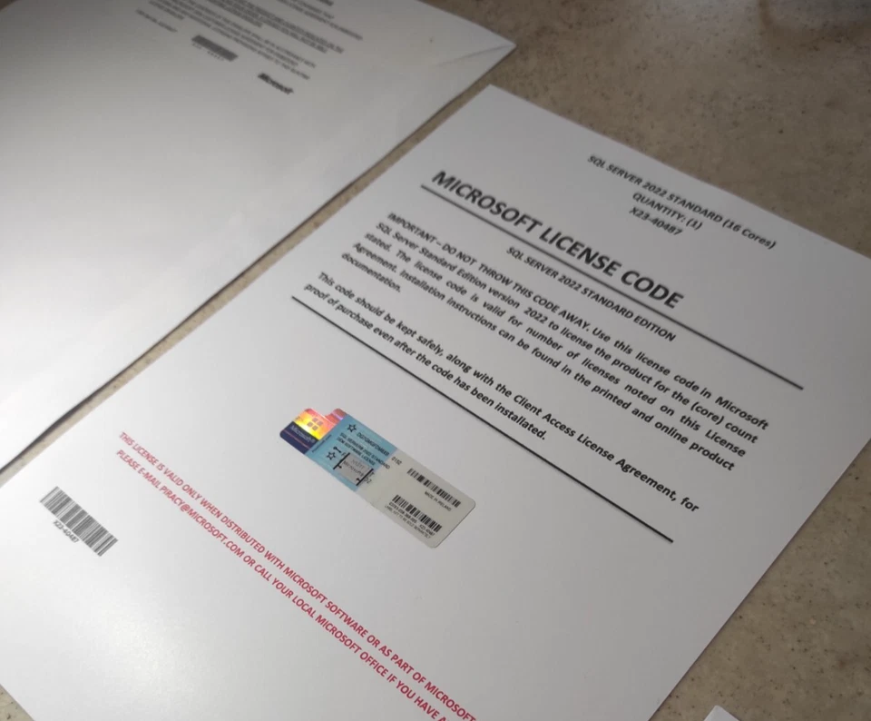 SQL Server 2022 Standard 16 Cores Unlimited CALs Lifetime License - Image 2 of 4