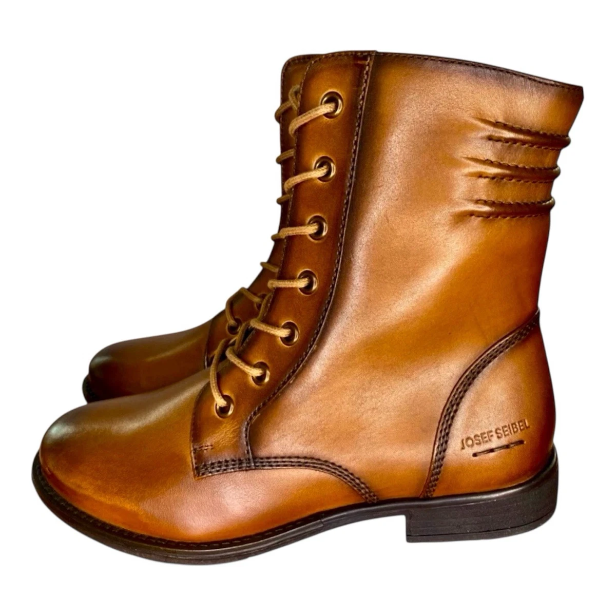 Joseph Seibel cognac genuine pull on chealsea ankle boot size 41 Amazon.com | Josef Seibel Women main image 3