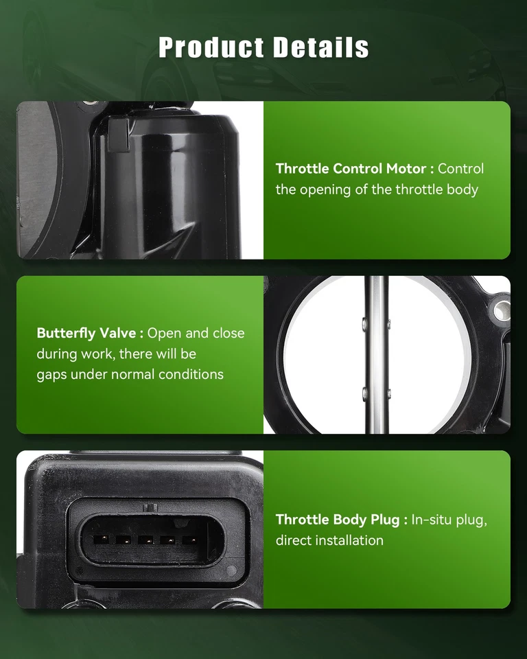 Cuerpo del acelerador para Mercedes-Benz E250 GLE300d GLK250 ML250 Sprinter 2,1 L Foto 3 de 4