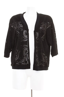 RIVER ISLAND Jacke Gr. L Damen  Sommerjacke Jacket Schwarz