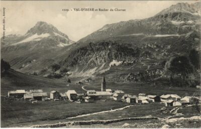 CPA VAL-d'ISERE et Rocher du Charvet (1191219)