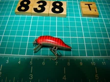 V0838 T UNKNOWN WOODEN FLY ROD OR ULTRA LIGHT FISHING LURE