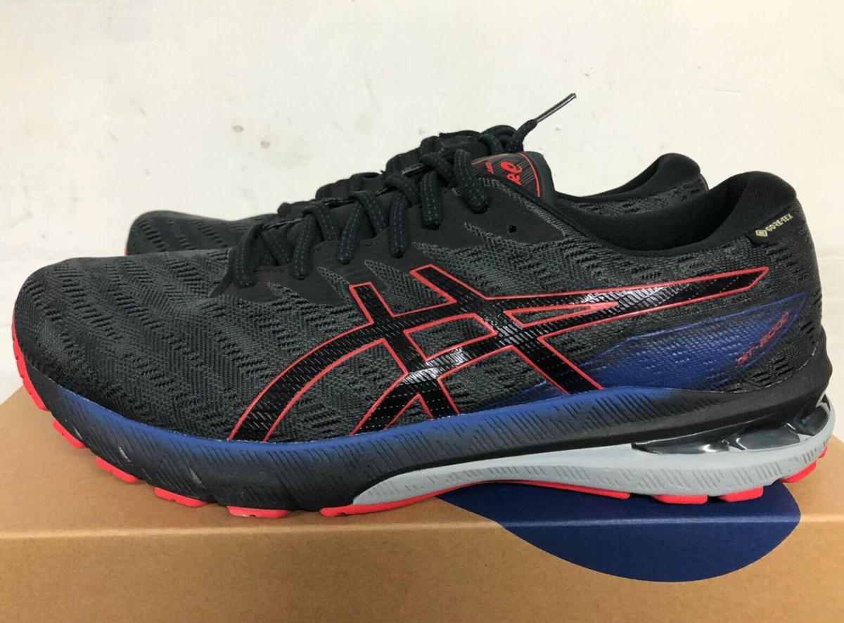 Asics GT 2000 10 GTX GoreTex WATERPROOF Grey Blu Red Blk 13 1011B255 025 | eBay