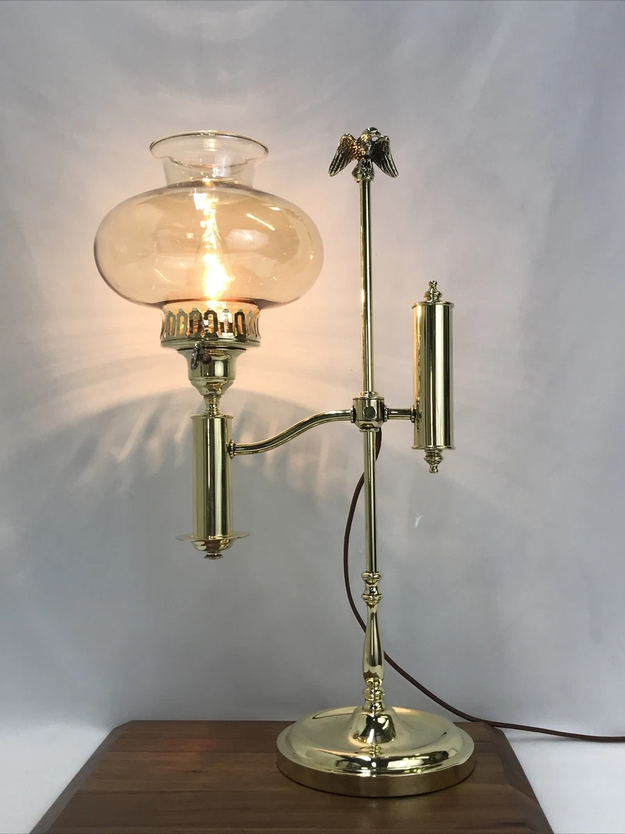 Student lamp antique deals