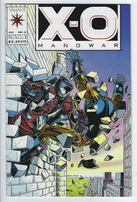 X-O Manowar #6 VF [Valiant 1992] 