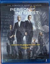 Person of Interest: The Complete Fourth Season 4 (Blu-ray Disc, 4-Disc Set) tv