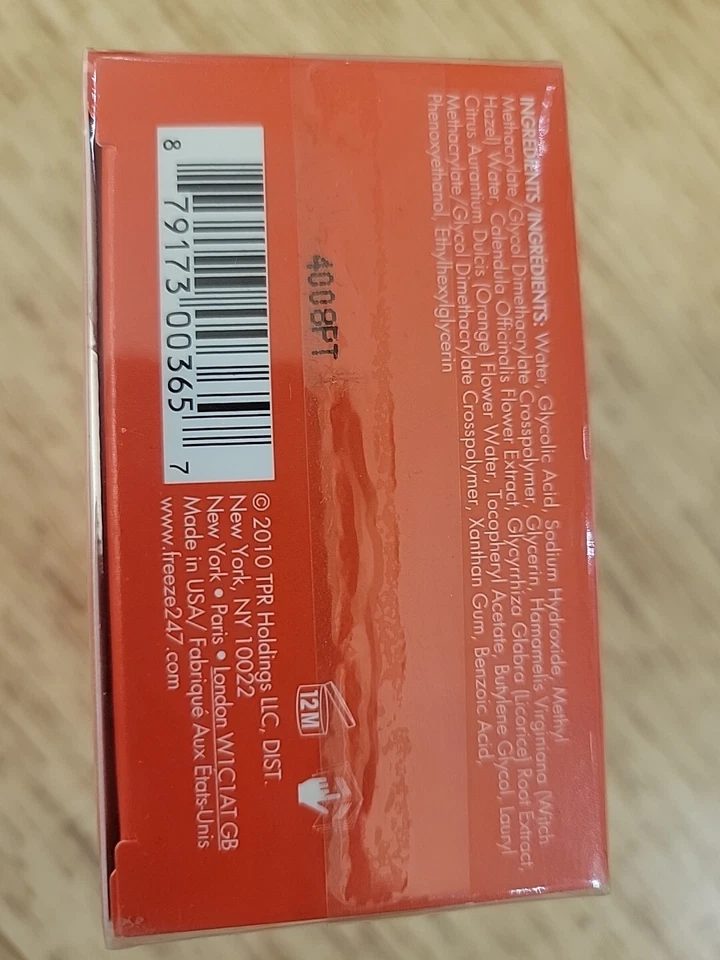 Freeze 24-7 Skin Smoothie Retexturizing Glycolic 16 Pads Sealed Ageless Skincare - Image 3 of 4